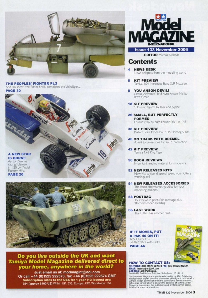 Tamiya Model Magazine 133 (2006-11)